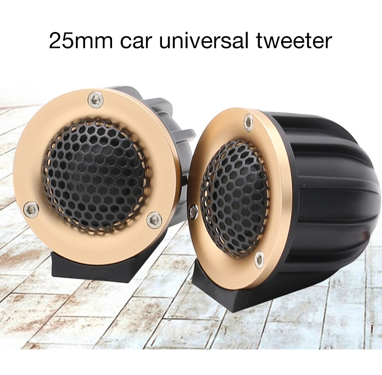 Online to Sell High Sensitivity 25mm Silk Dome Automotive Mini Speaker Hot Car Audio Tweeter Speaker System