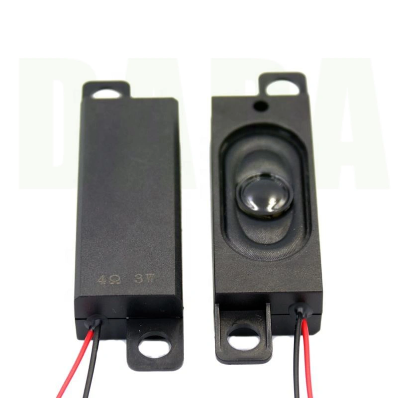 Loud Sound 90dB 83*23mm Rectangular Frames Box 4ohm 3W Waterproof Speaker Parts with Lead Wire